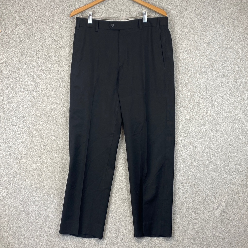 Zanella wool trousers size 34 unlined business professional event formal Italy